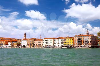 Seaview of Venice, Italy . Panorama view