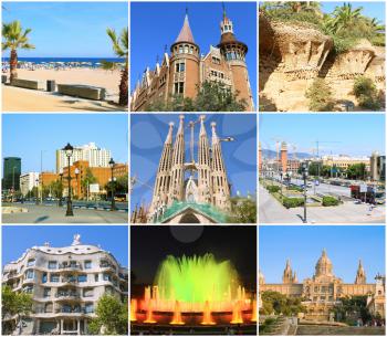 Collage- All Beauty Barcelona. Spain