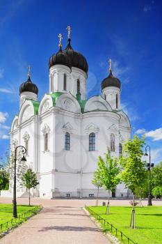 Russian Church in Pushkin, St. Petersburg. Russian