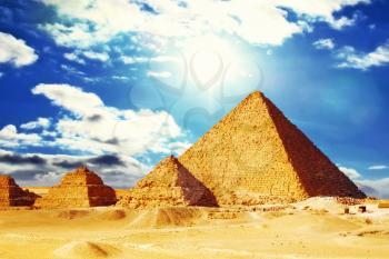 Royalty Free Photo of the Pyramids