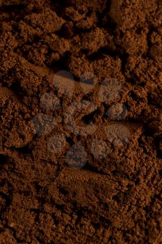 Natural Ground Coffee Background