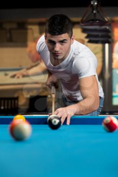 Male Pool Player
