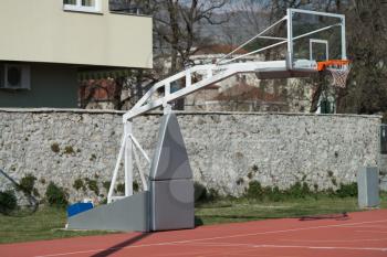 Outdoor Public Basketball Court