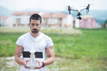 Remote Control for the Drone in the Hands of Man