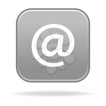 Royalty Free Clipart Image of an Email At Sign