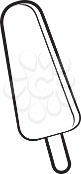 Royalty Free Clipart Image of a Popsicle