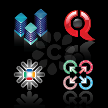 The emblems for your logos design, vector illustration