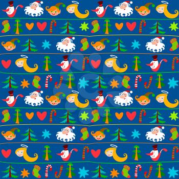 Christmas background, New Year's wallpapers, wrapping paper