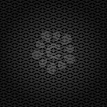 Corduroy background, dark gray grid fabric texture. Vector EPS