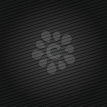 Corduroy black background, dotted lines. Vector design