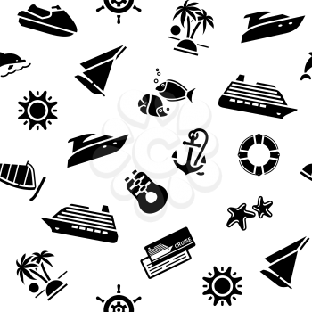 Transport icons, wrapping paper - 10 eps