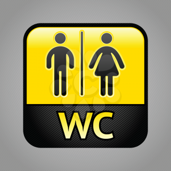 Restroom symbol