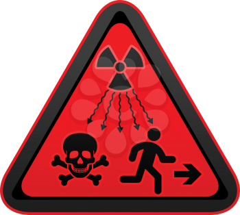 New ISO Standard  - Ionizing-Radiation Warning Supplementary Symbol. New UN radiation sign