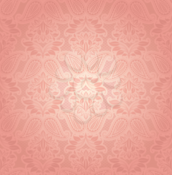 Lace pink, floral background