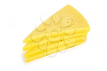 Royalty Free Photo of Cheese Slices