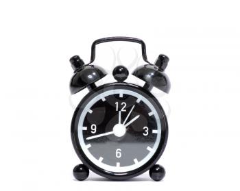 Royalty Free Photo of a Black Alarm Clock