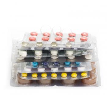 Royalty Free Photo of Packs of Pills