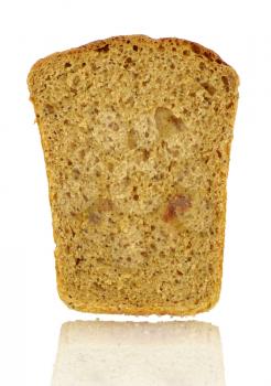 bread isolated on a white