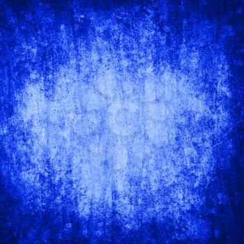 grunge abstract blue background