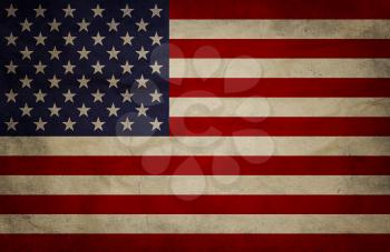 Grunge USA Flag

