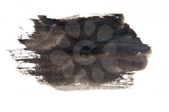 Abstract brown watercolor background
