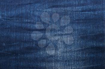 Textured striped  jeans denim linen fabric background