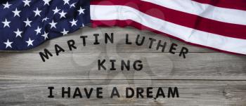Martin Luther King JR Day background with text wording