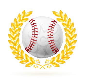 Baseball emblem, vector