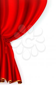 Red Curtain, vector