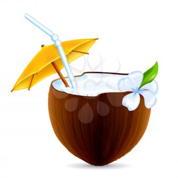 Coconut Cocktail, vector
