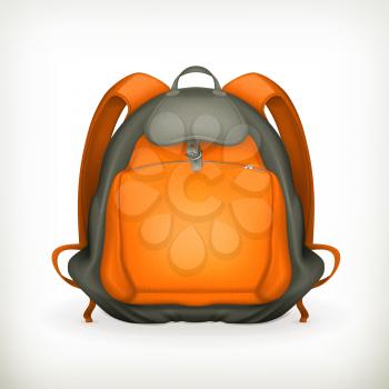 Backpack, vector