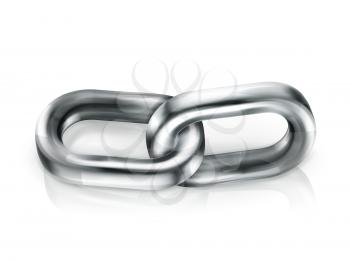 Chain link, vector