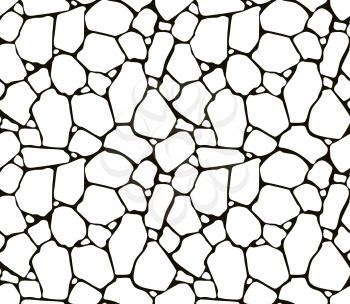 Stones seamless pattern, vector