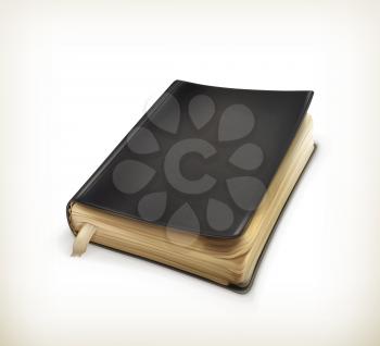 Old book, vector