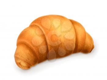 Croissant, vector illustration