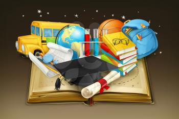 Education, vector background