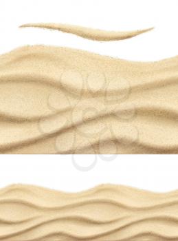 Sea sand, seamless vector pattern