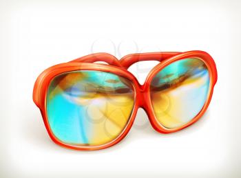 Sunglasses, vector icon