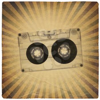 Vintage music abstract background