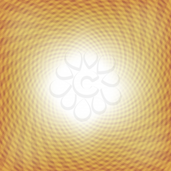 Sunburst optical illusion abstract rays, vector.
