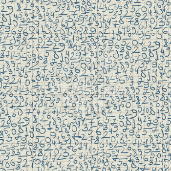 Hand-drawn seamless pattern. Realistic, vector