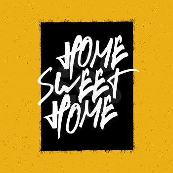 Home sweet home poster