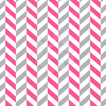Seamless Simple Geometric Pattern. Pink and Gray colors