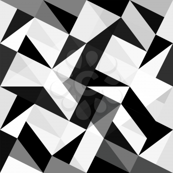 Seamless triangles background