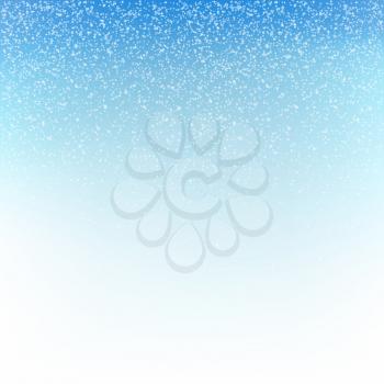Christmas snowfall background. Vector illustration.