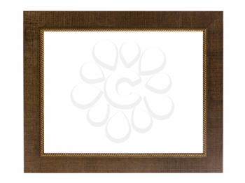 decorative photo frame isolated on white background