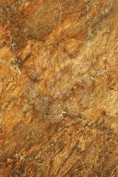 Polished granite texture. Beige, brown stone as background.