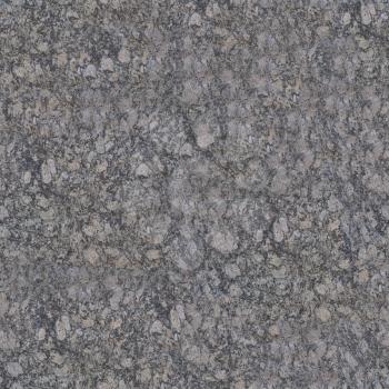 Seamless Tileable Dark Grey Granite Texture. Close-up photo.