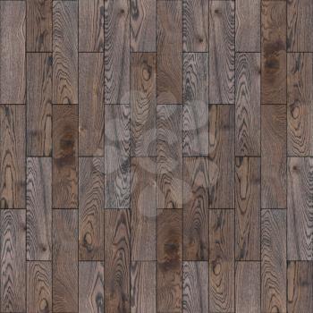 Wooden Parquet Floor. Seamless Tileable Texture.