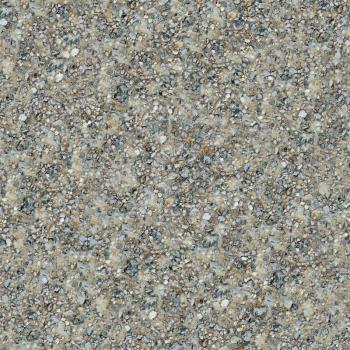 Seamless Texture of Gray Dirt Country Road.